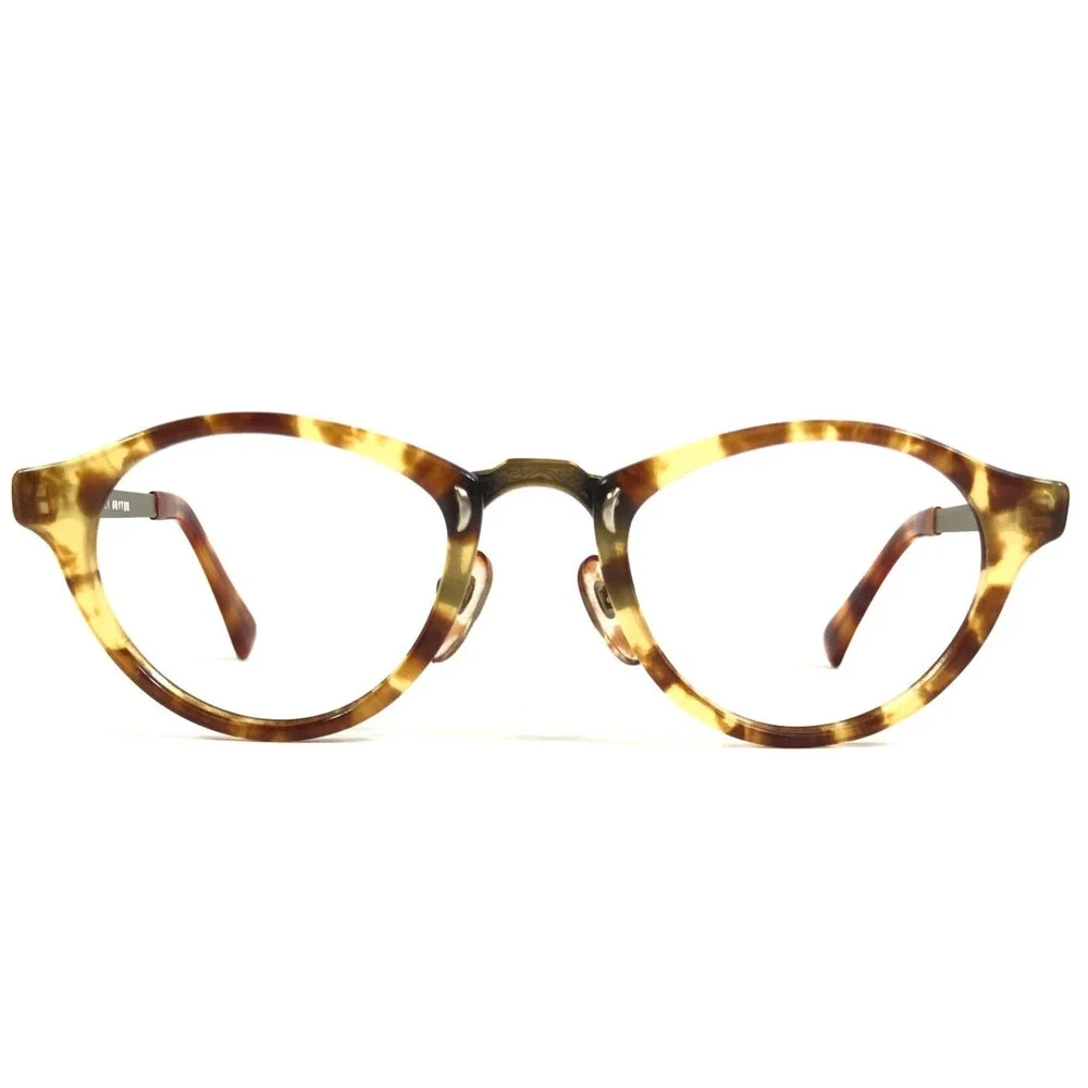 Vintage Oliver Peoples Eyeglasses Frames OP-60 404 AG Antique Gold 49-22-140